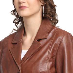 Chaqueta de cuero vegana suave para Moto, con detalles clásicos de motorista, con bolsillos y lateral Delgado, novedad - Product Image 2