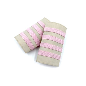 อินทรธนูสำหรับงานพิธีสั่งติดเสื้อแบบมีแถบลายจ่าทหาร4แถบสีชมพู - Product Image 2
