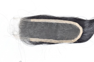 Extensions de cheveux naturels ondulés naturels, couleur naturelle noire, 2*6 HD Closure, cheveux vierges non traités, cuticules alignées, fabriquées au Vietnam. - Product Image 5