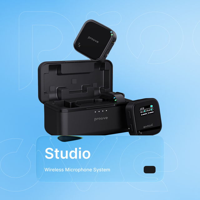 Wireless Microphone System Proove Studio