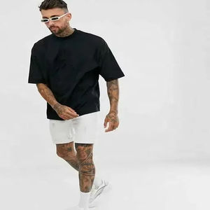 T-shirt surdimensionné, t-shirt délavé à l'acide, graphique personnalisé, votre logo, taille plus, t-shirt vintage, coton lourd vierge pour hommes - Product Image 3