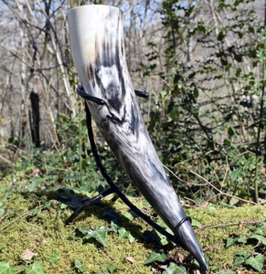 Cuerno para beber hecho a mano 100% Cuerno natural vikingo Cuerno de vaca medieval Producto DE LA India - Product Image 4