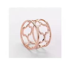 Servilletero de Metal de tendencia más buscado, diseño de tejido deslumbrante, moderno, de lujo, duradero, ecológico para bodas, fiestas, hogar - Product Image 1