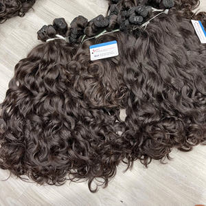 [2026] Top 1 Lots de Cheveux Naturels Ondulés, Trame Naturelle Brun, Obtenez le Meilleur Prix, Cheveux Vierges Super Double Drawn, Donneur Unique - Product Image 4