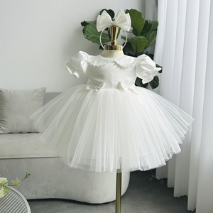 Élégante robe de princesse adorable perlée à la main pour les filles livraison rapide Nhung Nguyen Beauty Made Vietnam ODM pour les fêtes d'enfants - Product Image 5