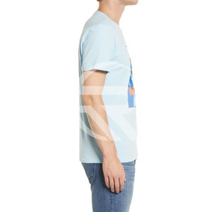 T-shirts graphiques personnalisés pour hommes - Style streetwear 100% coton respirant et écologique à manches courtes en gros - Product Image 5