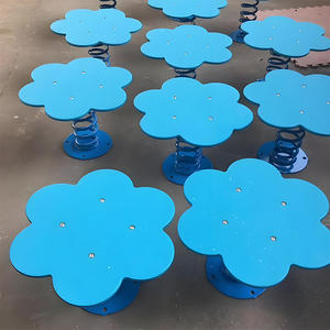 Ply horse a dondolo all'aperto per bambini sedia girevole per cavalli a dondolo parco quadrato altalena giocattolo in plastica cavallo a dondolo personalizzato - Product Image 6