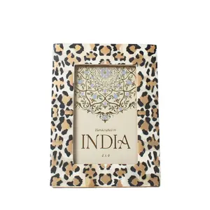 Hot Selling Leopard Sticker Enamel Photo Frame Made By MDF at Wholesale Price