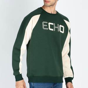 Summer <b>Sale</b> Customized Logo Design Sweatshirt <b>For</b> Men Basic Cotton Blended Quick Dry Comfortable Fabric Top Quality Sweatshirt - Product Image 3