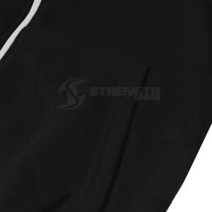 2025 meilleur prix sweats à capuche zippés pour hommes vêtements d'hiver de qualité avec impression numérique motif solide en Stock - Product Image 5