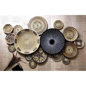 Plaque de jonc de mer utilisée pour stocker la nourriture ou accrocher au mur pour décorer la maison, disponible dans toutes les tailles et couleurs du fabricant vietnamien - Product Image 4