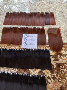 Faisceaux droits en os de qualité supérieure Offre Spéciale Extension de trame de cheveux humains vierges bruts à double extrémité épaisse - Product Image 5