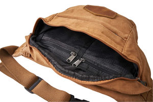 Premium Quality <b>Men's</b> Multifunctional Canvas Waist <b>Bag</b> New Trends Vintage Daily Style Zipper Anti-Theft Water-Proof Custom Logo - Product Image 6