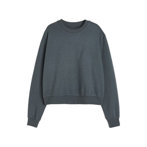 Sudadera de Invierno Ecológica Personalizada para Mujer, Transpirable, Resistente al Viento, de Poliéster/Algodón, con Forro Polar, Cuello Redondo, con Estampado/Bordado en la Parte Delantera - Product Image 1