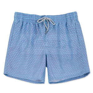 High Street Style Summer Beach <b>Shorts</b> <b>Elastic</b> <b>Waist</b> Premium Quality Cotton Solid Pattern Best Printing Method Custom Logo - Product Image 1