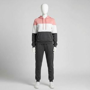 ผู้ผลิตที่ได้รับการยืนยัน ชุดเซ็ต 2 ชิ้น เสื้อฮู้ดและกางเกงขายาวทรงสกินนี่สำหรับผู้หญิงและผู้ชาย ใส่ได้ในฤดูหนาว  ชุดวอร์ม  ขั้นต่ำในการสั่งซื้อน้อย - Product Image 1