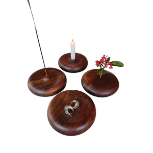 Porte-encens et brûleur en bois de mangue de style populaire, style décoratif, parfum d'ambiance pour la maison, porte-bâtonnets en bois - Product Image 5