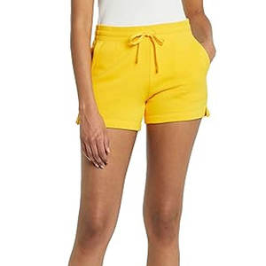 2024 <b>Hot</b> Sale Custom Women's <b>High</b> <b>Waist</b> Shorts Cotton Drawstring Summer Casual Sports Shorts Running Gym Sweat Shorts Pockets - Product Image 2