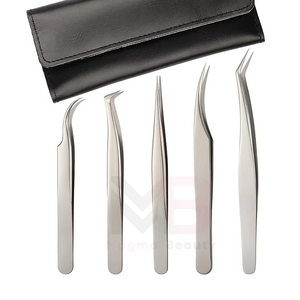 แหนบต่อขนตาคุณภาพสูง สแตนเลส แบบกำหนดเอง สำหรับงานศัลยกรรมสร้างสรรค์ ยอดนิยม - Product Image 6