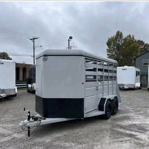 2 Horse Economy Pull Stock Horse <b>box</b> <b>Trailer</b> for sale - Product Image 4
