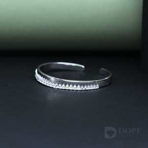 สร้อยข้อมือ2.25CT เพชรแบบแข็งสำหรับผู้หญิงทำจากเงินสเตอร์ลิง925เป็นของขวัญดีไซน์เส้นเดียวที่เหมาะสำหรับทุกโอกาส - Product Image 4