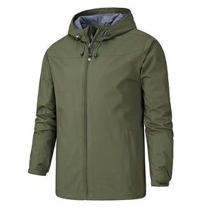 Chaqueta Impermeable con Cremallera para Hombre, Logotipo Personalizado, Alta Calidad, Chaqueta Cortavientos para Hombre, Talla Grande - Product Image 6