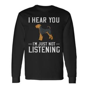 Camiseta de manga larga para dueños de cachorros de perro Airedale Terrier, para amantes de esta raza - Product Image 2