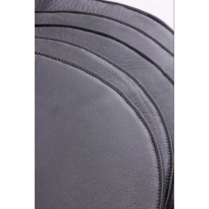 Arne Jacobsen Chair <b>Cover</b> 3107/3207 Black Polyester <b>Armchair</b> Slipcover - Product Image 4