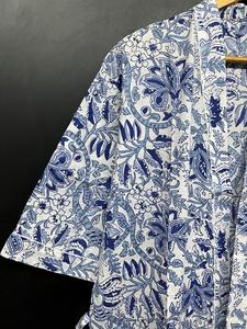 100% coton fait à la main Kimono Robe femmes parole longueur bohème Hippie peignoir cordon Floral imprimé ethnique Robe surdimensionné - Product Image 4