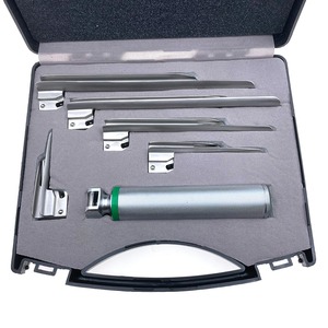 Chuyên nghiệp LED sợi quang thanh quản gương cho vật nuôi sử dụng-laryngoscope Kit với Miller Blades cho động vật gây mê, CE - Product Image 6