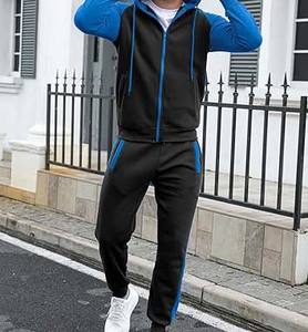 Conjunto Deportivo de Algodón 100% al por Mayor, Sudadera con Capucha para Gimnasio, Último Modelo en Color Sólido, Ropa para Correr y Trotar, Unisex, Estampado, para Invierno - Product Image 2