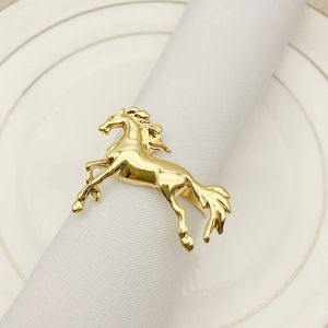 Unique Design <b>Table</b> Decorative Napkin Ring Gold Napkin Holders Perfect For Dining <b>Table</b> And Special <b>Occasions</b> Tissue Organizer - Product Image 3