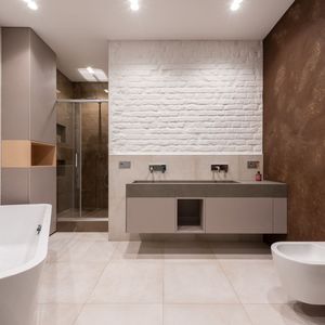 <b>Wall</b> Mounted Bathroom Vanity with Drawers Wood Grain Vanity <b>Cabinet</b> Soft Close Custom Size Bathroom Furniture - Product Image 3
