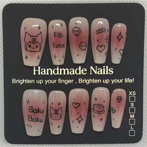 Uñas Artificiales Medianas Kiss Kuromi - Product Image 1