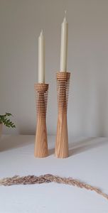 SMART HOLDER CANDLE HOLDER WOODEN CANDLE <b>STAND</b> FOR HOME Decoration Best Selling Candle Pillar Holder by Antique Creations - Product Image 5