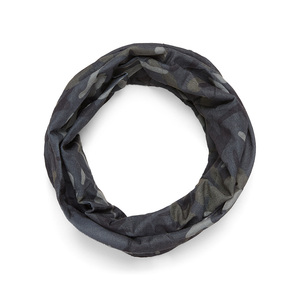 Cache-cou en polaire noir BTP, cache-cou tubulaire, cache-cou tactique, snood camouflage personnalisé - Product Image 2