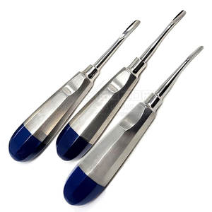 Kit de Elevadores Dentales Manuales de Acero Inoxidable Reutilizables - Diseño Ligero y Ecológico con Agarre Ergonómico para Extracción Dental - Product Image 6