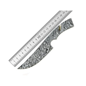 Cuchillo JEXMOO Personalizado Hecho a Mano de Acero de Damasco con Hoja en Blanco, Multifuncional, con Patrón de Gota de Lluvia, con Regalo Perfecto, Cuchillo para Uso en Exteriores - Product Image 5