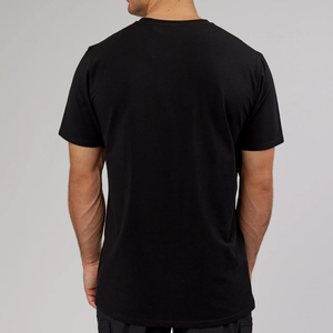 Camiseta de mezcla de poliéster Tri 50% con cuello redondo para hombre, camiseta de mezcla de algodón Tri 25% sólida de manga corta con estampado personalizado para hombre - Product Image 5