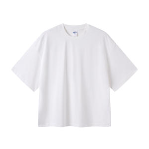 High Quality 100% Cotton Box <b>Fit</b> <b>T</b> <b>Shirt</b> 300gsm 260gsm Men's Casual Oversized Boxy Tee 100% Cotton <b>T</b>-<b>shirt</b> for men - Product Image 3