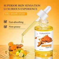 Sérum Visage au Curcuma et Citron Bio, Hydratant, Nourrissant et Éclaircissant, 30ML, Marque Privée OEM ODM