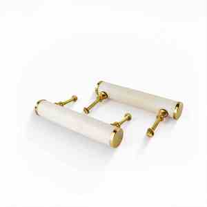 Boutons de porte en marbre hexagonal blanc, bouton de porte personnalisé, couleur, forme, taille, fabriqué en Inde - Product Image 4