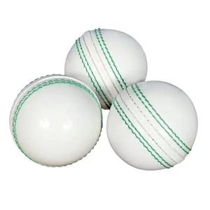 Pelota dura de críquet de Color blanco de cuero de calidad superior hecha en pelota de entrenamiento de cuero a la venta Pelota dura de críquet OEM de alta calidad - Product Image 6