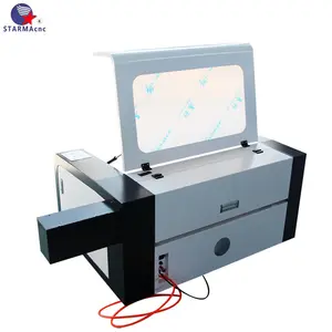STARMA Cnc 60w 80W 6040 9060 CO2 Wood Acrylic Laser Engraving Cutting Machine Manufacturer