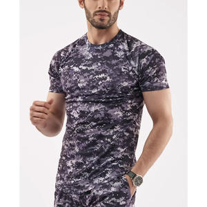 Camiseta de Hombre Personalizada OEM, Estilo Urbano, Doble Capa, 100% Algodón, Cuello Redondo, Hip Hop, Transpirable, Secado Rápido, Sólida, 180g - Product Image 6