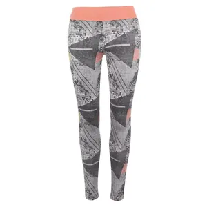 Leggings de yoga pour femmes, taille haute, élastique, en spandex/nylon, pour la salle de sport, l'entraînement, le fitness, pantalon de sport, effet fessier rebondi - Product Image 2