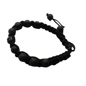 Bracelet Lava Stone Crystal Thread Bracelet Natural Gemstone Fashion Jewelry <b>Men</b> and Women Gift Energy Meditation - Product Image 2