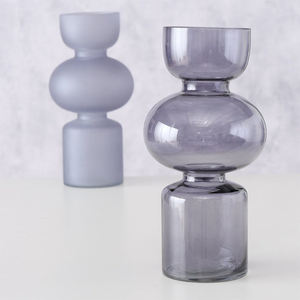 Vente en gros Meilleur produit Superbe vase en verre de forme abstraite de style du meilleur fabricant - Product Image 4
