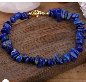 Awesome Mix Stone 10-15mm Pulsera de latón Cadena ovalada Collage Student Republic Day Party Regalo para oficina Joyería Día de San Valentín - Product Image 3