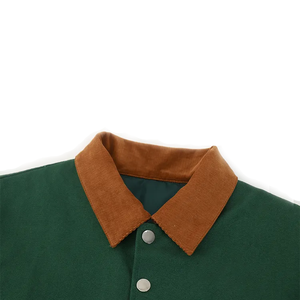 Vestes pour hommes, vestes homme, veste pour homme, fabricant, veste vintage en toile sur mesure, veste premium, couleur verte - Product Image 3